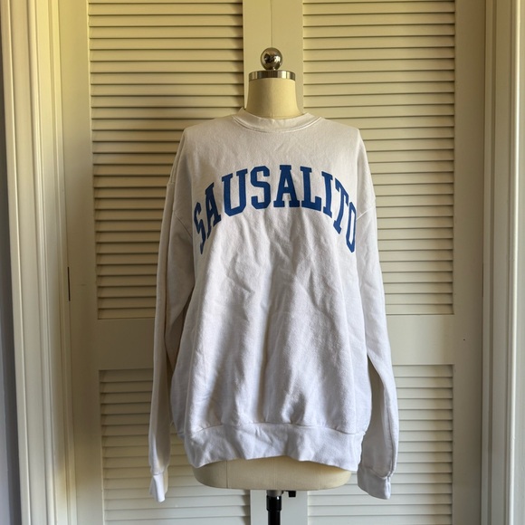 LA Apparel / Sausalito Sweatshirt Ultra Blue - Picture 3 of 4